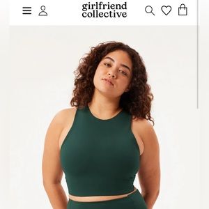 Girlfriend Collective Dylan tank bra